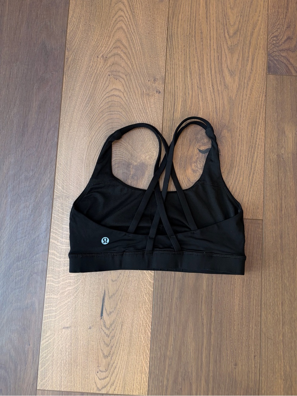 Lululemon Black Strappy Bra